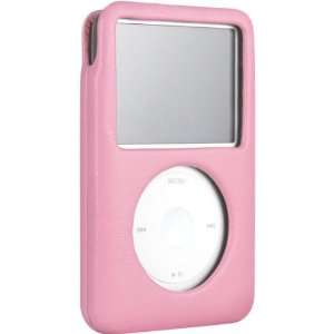   Peony Pink Italian Leather Case For iPod(tm) 80GB classic Electronics