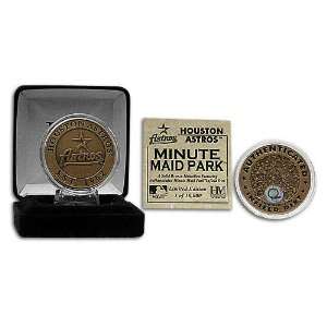    Astros Highland Mint Authentic Infield Dirt Coin