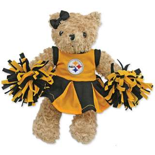 Champion Treasures Pittsburgh Steelers Cheerleader Bear   