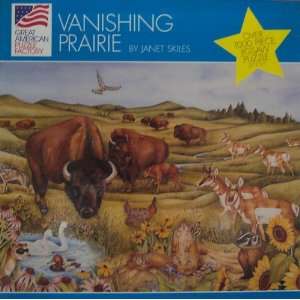  ; Vanishing Prairie Over 1000 Piece Jigsaw Puzzle Toys & Games