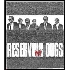 Reservoir Dogs Quentin Tarantino Movie Script Text Poster 26 x 30 