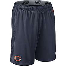 Nike Chicago Bears Dri FIT Fly Short   Team Color   