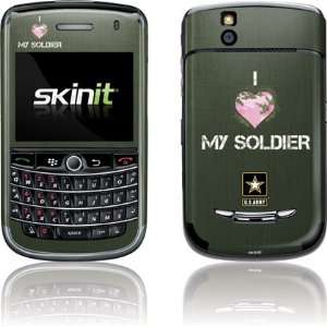  I Heart My Soldier Green skin for BlackBerry Tour 9630 