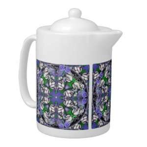  Zen Lotus Blossom Porcelain Teapot