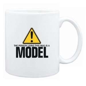 New  The Person Using This Mug Is A Model Maker  Mug Occupations 
