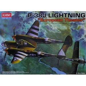    P 38J Lightning European Theater 1 72 Academy Toys & Games