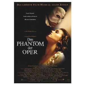Phantom Of The Opera Movie Poster, 23.25 x 33 (2004)  