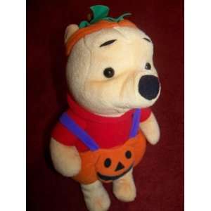 Winnie the Pooh Halloween/Pumpkin Costume 10 Plush (1998 