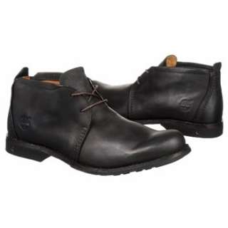 Mens Timberland EK City Plain Toe Chukka Black Shoes 