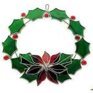 Family Heirloom Poinsettia Wreath   Personalize It