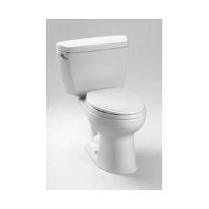 #01 Cotton Eco Drake 1.28GPF ADA Compliant Two Piece Elongated Toilet 