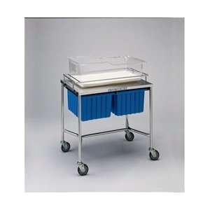  Pedigo Stainless Steel Bassinet Stand With Tote Box 