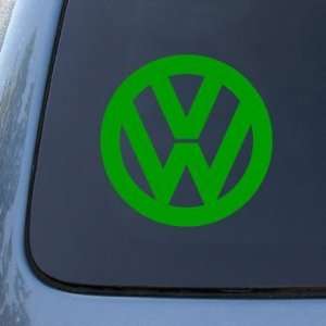   VW   Vinyl Car Decal Sticker #1831  Vinyl Color Green Automotive