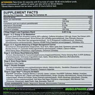 Shred Matrix Weight Loss By Musclepharm   120 Capsules 718122657988 