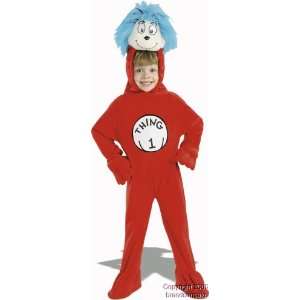  Childs Cat in the Hat Thing 1 Costume (SizeMedium 8 10 