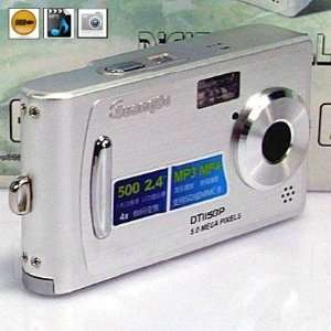  Brand New Multifunctional Digital Camera Silver Camera 