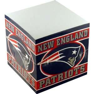  NFL Football Team Logo Paper Note Cube   New England 