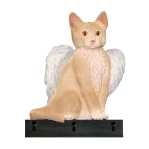  Cameo Cream Angel Cat Key Ring and Leash Holder Gift Pet 