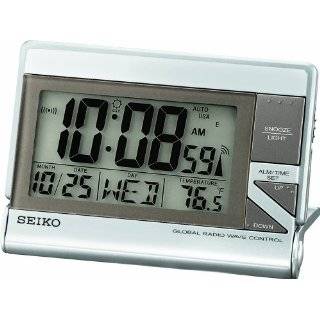  Casio Auto Calendar Thermometer Digital Travel Alarm Clock 