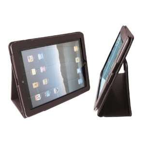    Tech PU Leather Brown Flip Stand Case for Apple iPad 2 Electronics