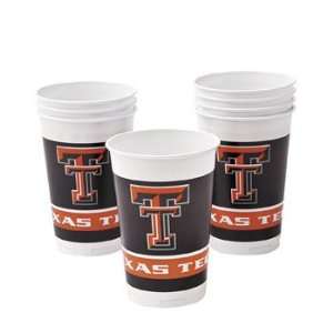  NCAA™ Texas Tech Cups   Tableware & Party Cups Toys 