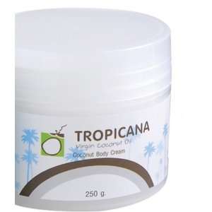  Tropicana Coconut Body Cream 250ml. [Coconut Odor 
