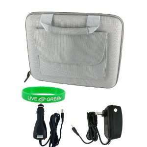    ASUS Eee PC 1000HE 10 Inch Netbook Cube Carrying Case with 12v Car 