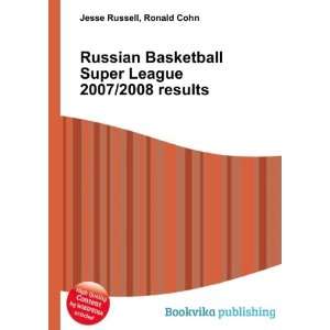  Russian Basketball Super League 2007/2008 results Ronald 