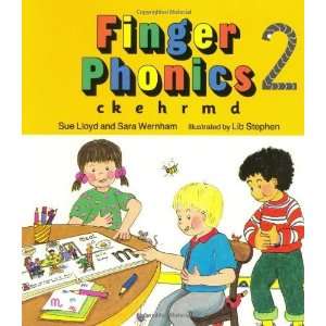  Finger Phonics Book 2 C, K, E, R, H, M, D [Board book 