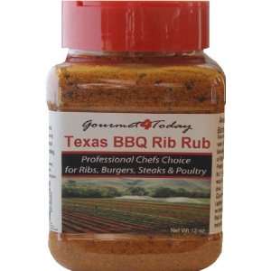 Texas BBQ Rib Rub Seasoning  Grocery & Gourmet Food