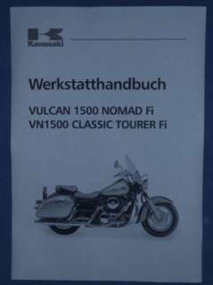 Kawasaki Werkstatthandbuch VN 1500 Classic Tourer in Bayern 