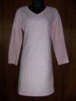 SIMPLE PLEASURES womens size small S long sleeve t shirt nightgown 