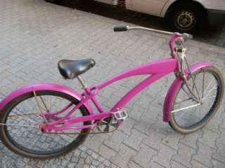 Beachcruiser Beach Cruiser Fahrrad Damenrad PINK Damenfahrrad in 