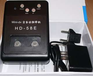 MiniDV Rewinder Vor / Rückspulgerät für MiniDV Kassette  