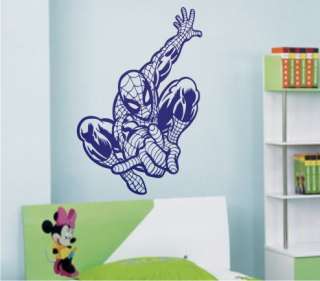 Spiderman Kinderzimmer 2d Flur WANDTATTOO   90cm  