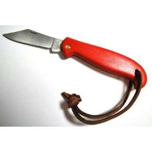  Sheffield Knives General Purpose Red Action Knife Leather 