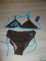 NWT GIRLS TWO PIECE BATHING SUIT SIZE16  