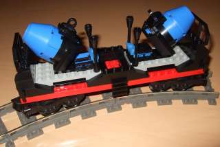 LEGO® Eisenbahn Silo Waggon 4565 Train Mixer Wagon 3677  