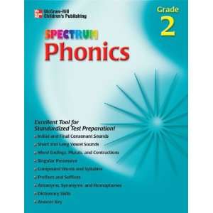  Spectrum Phonics   Grade K