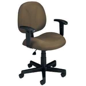  OFM Task Chair and Stool with Arms Taupe 105 AA 806 