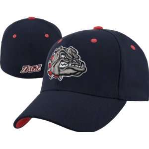  Gonzaga Bulldogs Team Color Top of the World Flex Fit Hat 