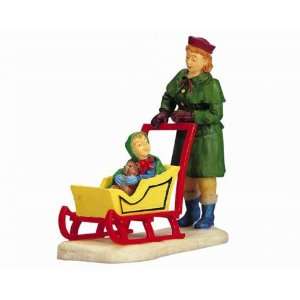   Village Collection Carriage Sled Figurine #02432