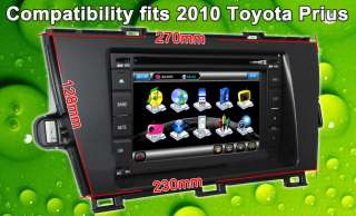 Toyota Prius GPS Car DVD navigation Radio Pip 2Din Car Ipod Bt navi 