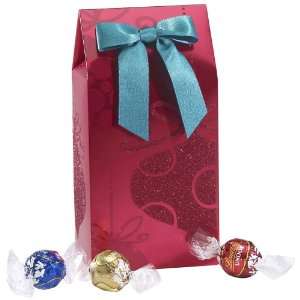 Sparkling Holiday Gift Box   Red  Grocery & Gourmet Food
