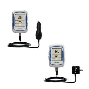  Car and Wall Charger Essential Kit for the Garmin EDGE 500 