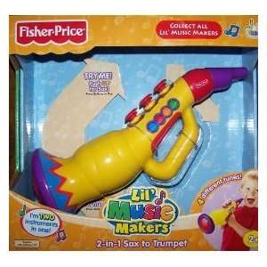  Lil Music Makers 2 in 1 Sax to Trumpet Toys & Games