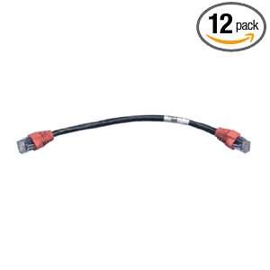   On Q 363201 26 V1 12 Inch Cat5E Jumper Cable,12 Pack