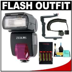  Zeikos ZE 680EX Digital Autofocus Power Zoom E TTL / E TTL II Flash 