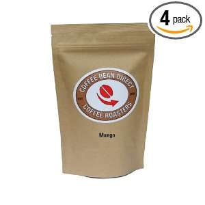 Coffee Bean Direct Mango Flavored Loose Leaf Tea, 5 Ounce Bags (Pack 