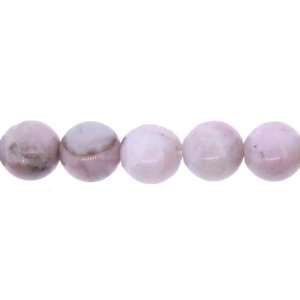 Pink Rodonite  Ball Plain   6mm Diameter, No Grade   Sold by 16 Inch 